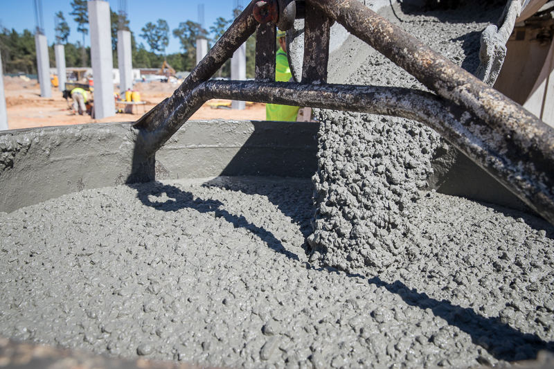 Sustainable Concrete Pouring