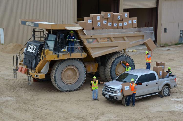 Servtex quarry food drive