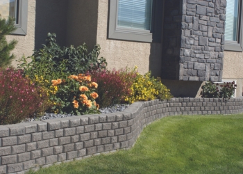 Easystack landscaping wall