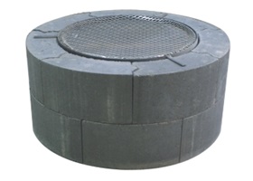 BBQ Block Firepit BBQ Block Firepit