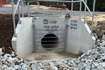 end treatments concrete headwall