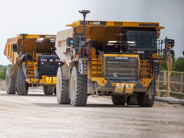 autonomous haul trucks