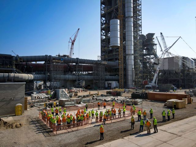 Mitchell Plant Topping Out