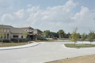 TX Active driveway at Ann Reid Early Childhood Center