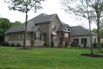 Colored Masonry Projects: Cobblestone House (Type S Brixment)