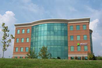 Colored Masonry Projects: Company Building