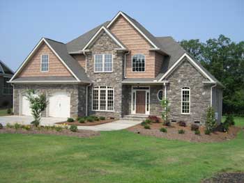 Colored Masonry Project: Crooked Creek House